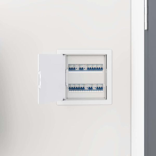 vidaXL Ligip&auml;&auml;su paneelid 2 pcs Valge 20 x 20 cm ABS Plastik