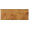 vidaXL lauaplaat, 80x20x2,5 cm, ristk&uuml;lik, t&ouml;&ouml;tlemata mangopuit