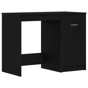vidaXL Laud Must tamm 100 x 50 x 76 cm Tehispuit