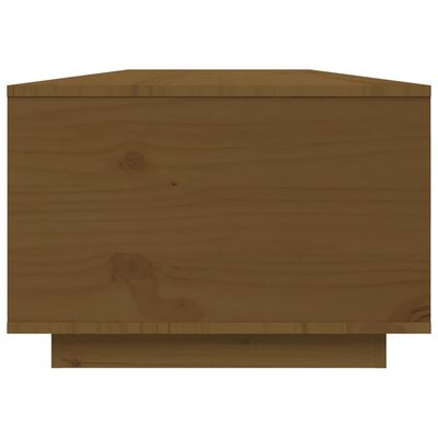 vidaXL kohvilaud, meepruun, 80 x 50 x 35,5 cm, männipuit
