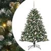 vidaXL Tehisj&otilde;ulupuu Roheline 150 cm PVC, Plastikk ja Teras
