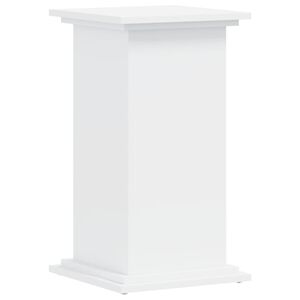 vidaXL taimealus, valge, 33x33x60 cm, tehispuit