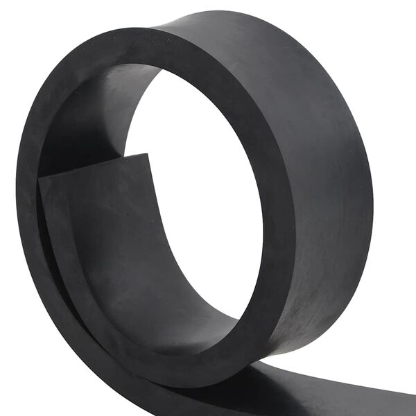 vidaXL Kummiserv lumesahale Must 80x8x2 cm