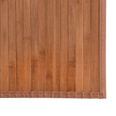 vidaXL vaip, ristkülikukujuline, naturaalne, 80 x 100 cm, bambus