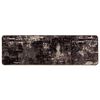vidaXL Vaip R&auml;tikutoru MARSA Must 100 x 350 cm Pol&uuml;ester ja PVC