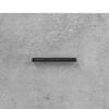 vidaXL k&otilde;rge kapp, betoonhall, 69,5 x 34 x 180 cm,tehispuit