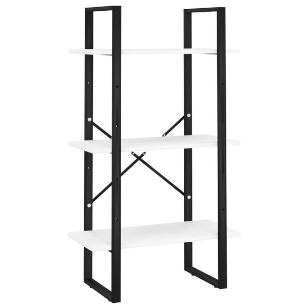 vidaXL hoiuriiul, valge, 60 x 30 x 105 cm, tehispuit