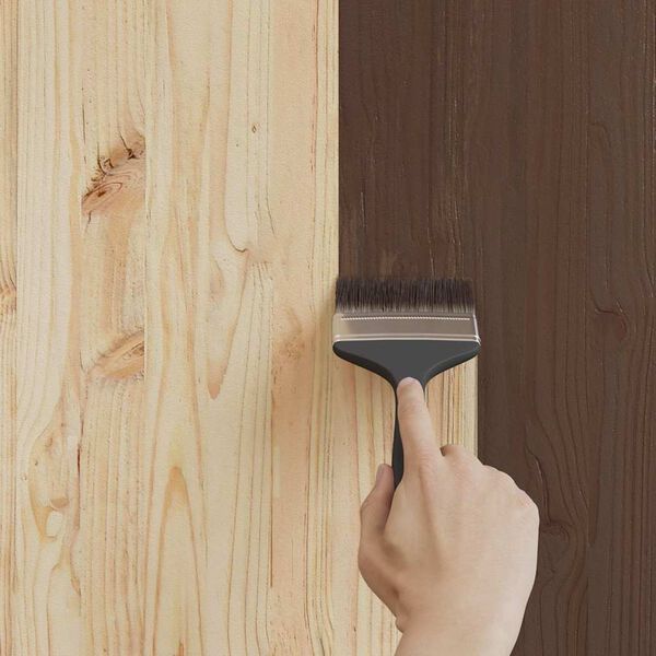 vidaXL Puiduv&auml;rv Pruun 16,5 x 16,5 x 16 cm Seinaprindid