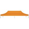 vidaXL peotelgi katus 6 x 3 m, oranž, 270 g/m²