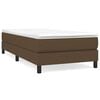 vidaXL vedrumadratsi voodiraam Tumepruun 100x200 cm kangas