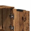 vidaXL puhvetkapp Old Wood 30x30x70 cm Engineered Wood