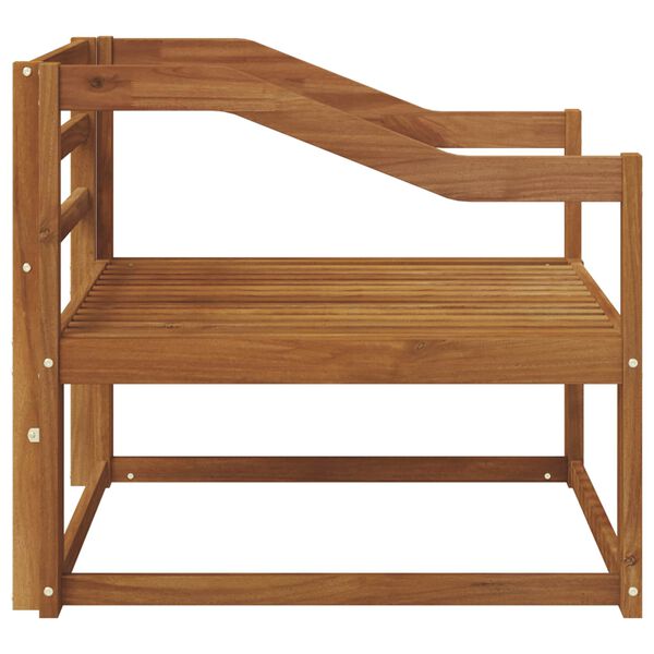 vidaXL V&auml;ljas Keskmine Diivan Tugev akatsiapuu Neutraalne