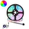vidaXL LED Ribad 12 pcs Must ja l&auml;bipaistev 2500 mm Vask ja plastik