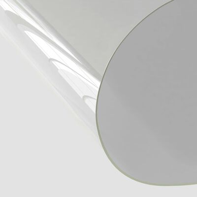 vidaXL lauakaitse, läbipaistev, 120 x 60 cm, 2 mm, PVC