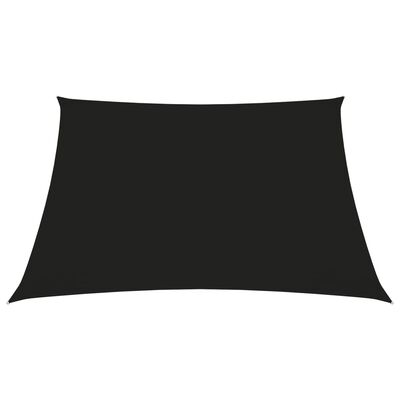 vidaXL oxford-kangast päikesepuri, kandiline, 7 x 7 m, must