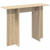 vidaXL Konsoollaud Sonoma tamm 100 x 30 x 75 cm Tehispuit