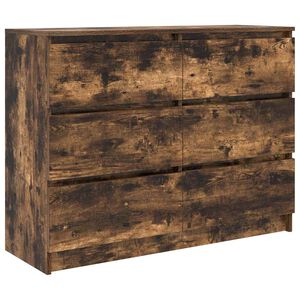 vidaXL puhvetkapp suitsutamm 100x35x76 cm Engineered Wood