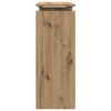 vidaXL konsoollaud Artisan tamm 80x30x80 cm Engineered Wood