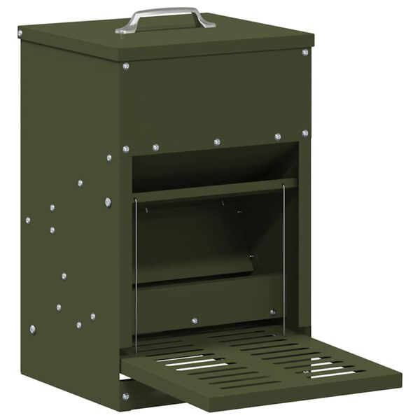 vidaXL Kana rattas&ouml;&ouml;tja K&uuml;pset roheline 25 x 42 x 40 cm