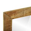 vidaXL Vannitoa peegel Ristkülik Pruun 50 x 22 x 70 cm Tugev mango puu