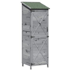 vidaXL Aiashed Hall 59,5 x 56 x 176,5 cm Tugev kuusepuit
