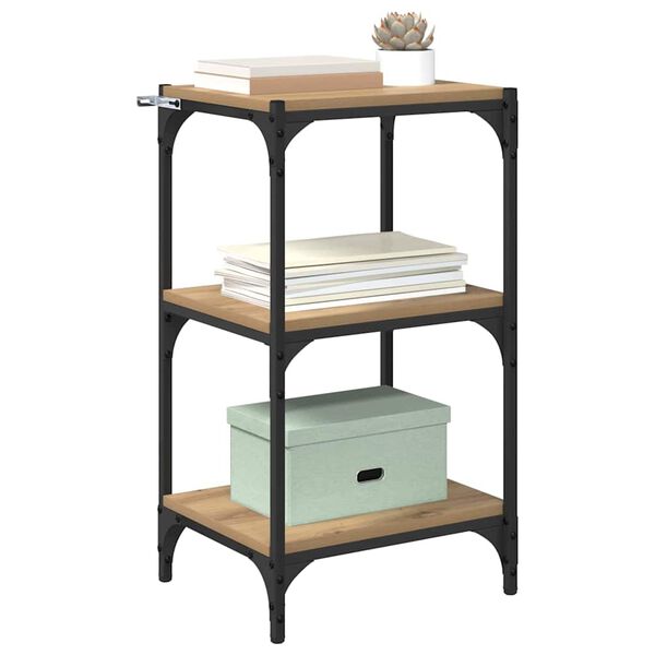 vidaXL Raamaturiiul k&auml;sit&ouml;&ouml;tamm 40 x 33 x 70,5 cm