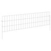 vidaXL Aia aed koos toega 12 pcs 115 x 30 cm Mesh Tsingitud teras