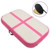 vidaXL t&auml;ispumbatav v&otilde;imlemismatt pumbaga 60x100x15 cm PVC roosa