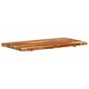 vidaXL vannitoakapi plaat tugevast akaatsiapuidust, 100x52x3,8 cm