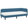 vidaXL Nurgavoodi raam Sinine 80 x 200 cm Samet