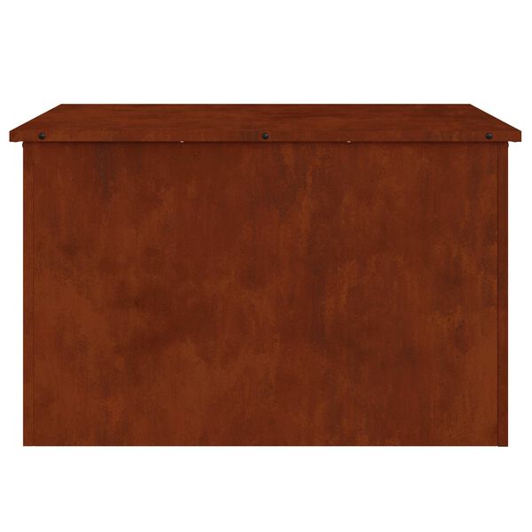 vidaXL V&auml;lis&auml;ilituskast Rooste 80 x 50,5 x 50 cm Teras