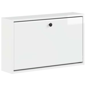 vidaXL Seinale kinnitatav jalan&otilde;ude kapp BREDA 71 x 17 x 43 cm