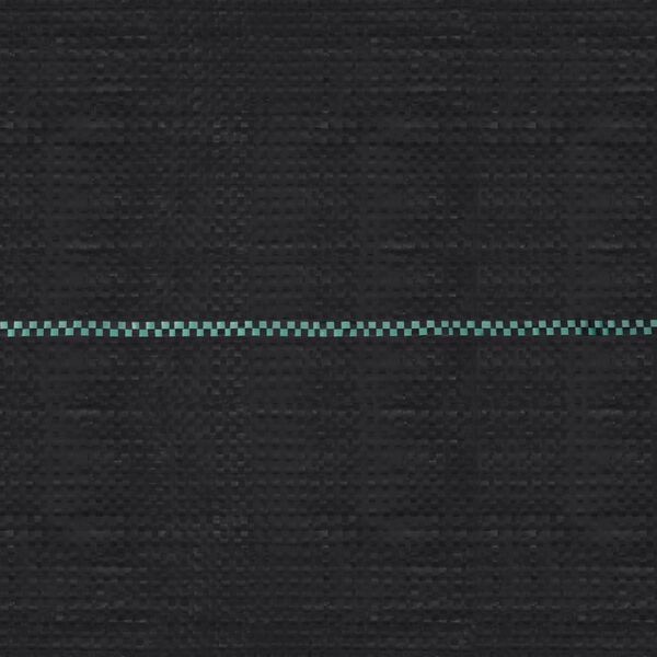 vidaXL umbrohumatt, must, 2 x 100 m, PP