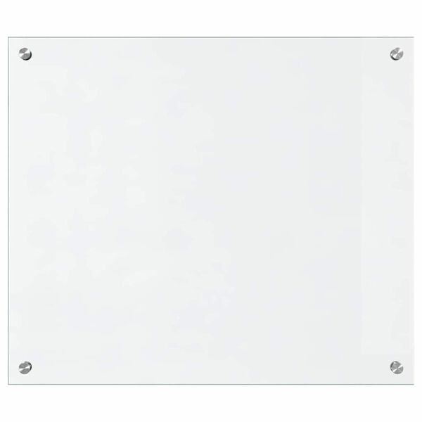 vidaXL Kögi Splashback Läbipaistev 70 x 60 cm karastatud klaas