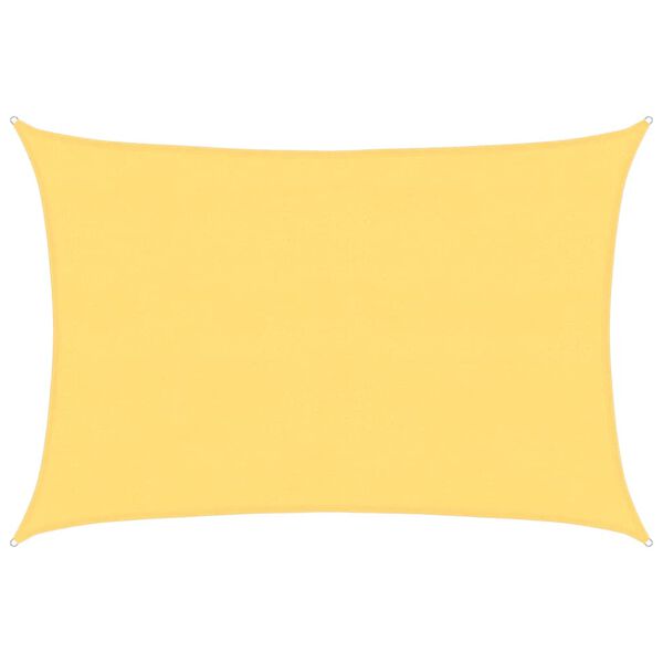 vidaXL päikesepuri 160 g/m² beež 4 x 5 m HDPE