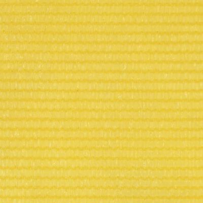 vidaXL rõdusirm, kollane, 90 x 300 cm, HDPE