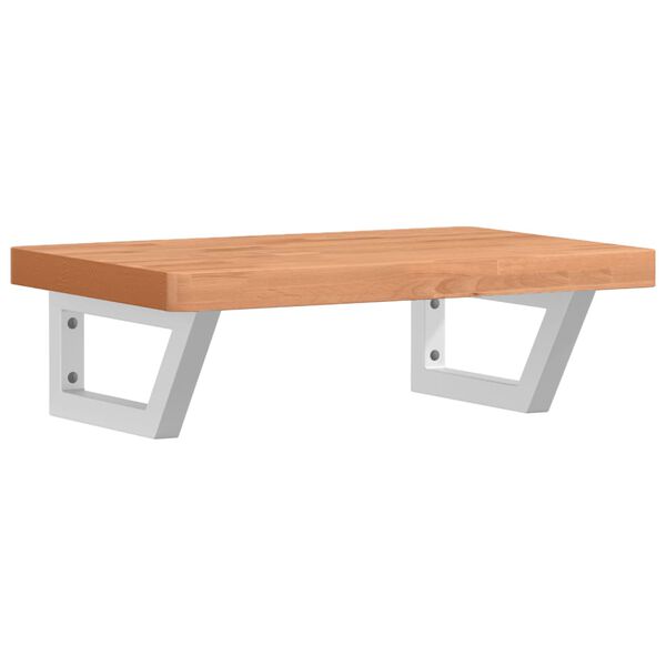 vidaXL seinale kinnitatav valamuriiul, teras ja p&ouml;&ouml;kpuit