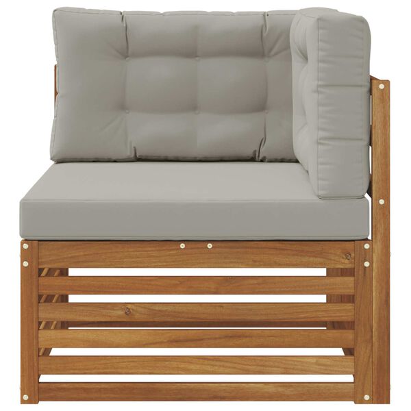 vidaXL V&auml;limine Nurgadiivan Tugev akatsiapuu Neutraalne