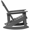vidaXL Adirondack Rocking Toolid 2 pcs Helehall HDPE