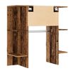 vidaXL esikukapp Vana puit 97,5x37x99 cm Engineered Wood