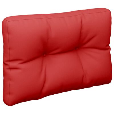 vidaXL euroaluse istumispadi, punane, 60x40x12 cm, kangas