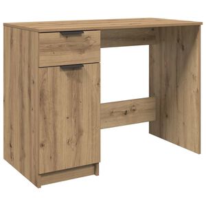 vidaXL kirjutuslaud Artisan Oak 100x50x75 cm Engineered Wood