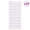 vidaXL du&scaron;ir&auml;tikud FROGN 25 tk, valge, 70x140 cm, 360 g/m&sup2;