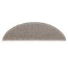 vidaXL Trepimatid Isekleepuvad Sisal-Look 30 tk 56x17x3 cm Platina