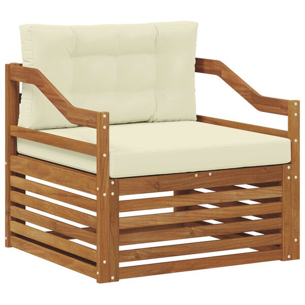 vidaXL V&auml;li diivanikomplekt Tugev akatsiapuu Neutraalne