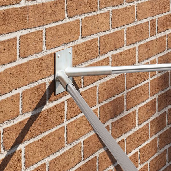 vidaXL Lipu Posti Hoidja H&otilde;bedane 10.5 x 7.5 x 0.2 cm Teras