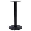 vidaXL bistroolaua jalg, must, &Oslash; 43 x 72 cm, malm