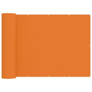 vidaXL Baldahhiin 200 x 1000 cm PU kaitsega kangas Oranž