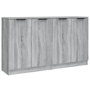 vidaXL puhvetkapid 2 tk, hall Sonoma tamm, 60 x 30 x 70 cm, tehispuit