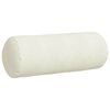 vidaXL Padjad 2 pcs cream Ø 25 x 70 cm Korter kangas